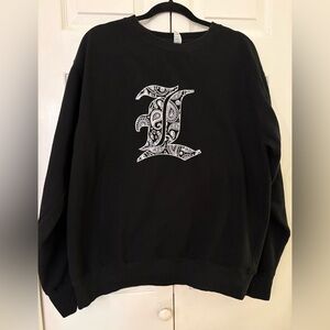 Latina Lifters Black Oversized Sweater Large